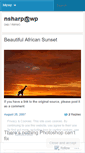Mobile Screenshot of nsharporg.wordpress.com