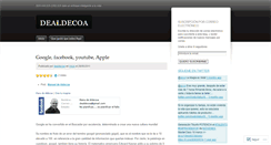 Desktop Screenshot of dealdecoa.wordpress.com