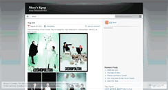 Desktop Screenshot of moeyskpop.wordpress.com
