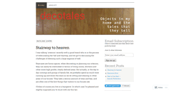 Desktop Screenshot of decotales.wordpress.com