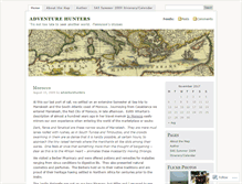 Tablet Screenshot of adventurehunters.wordpress.com