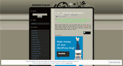 Desktop Screenshot of miraexx.wordpress.com
