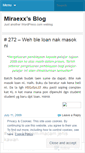 Mobile Screenshot of miraexx.wordpress.com