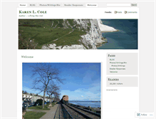 Tablet Screenshot of karenlcole.wordpress.com