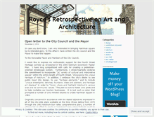 Tablet Screenshot of mtroyce.wordpress.com