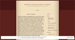 Desktop Screenshot of monicasellecchia.wordpress.com