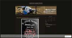 Desktop Screenshot of motocrossmyspacelayouts.wordpress.com