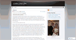 Desktop Screenshot of adollarastep.wordpress.com