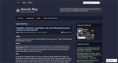 Desktop Screenshot of beanairblog.wordpress.com