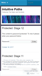 Mobile Screenshot of intuitivepaths.wordpress.com