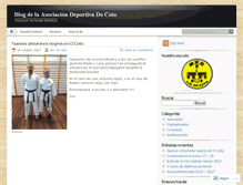 Tablet Screenshot of addocoto.wordpress.com