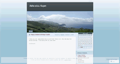 Desktop Screenshot of kuyan.wordpress.com