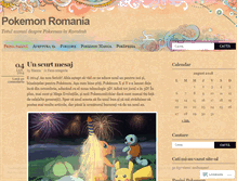 Tablet Screenshot of pokemonromania.wordpress.com