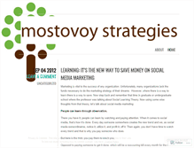 Tablet Screenshot of mostovoystrategies.wordpress.com