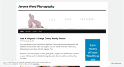 Desktop Screenshot of jeromeweed.wordpress.com