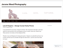 Tablet Screenshot of jeromeweed.wordpress.com