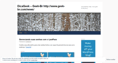Desktop Screenshot of dicageek.wordpress.com