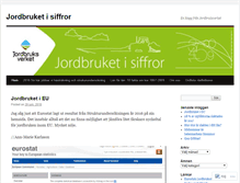 Tablet Screenshot of jordbruketisiffror.wordpress.com