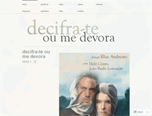 Tablet Screenshot of decifrate.wordpress.com