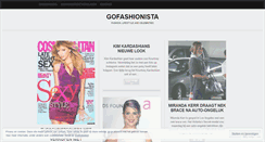 Desktop Screenshot of gofashionista.wordpress.com