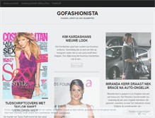 Tablet Screenshot of gofashionista.wordpress.com