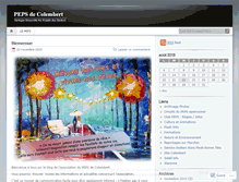 Tablet Screenshot of pepscolembert.wordpress.com