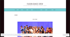 Desktop Screenshot of fusiondanceteam.wordpress.com