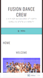 Mobile Screenshot of fusiondanceteam.wordpress.com