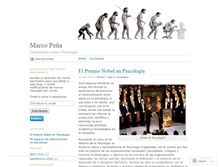 Tablet Screenshot of marcopena.wordpress.com