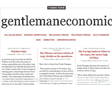 Tablet Screenshot of gentlemaneconomics.wordpress.com