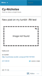 Mobile Screenshot of cynicholas.wordpress.com
