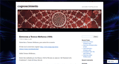 Desktop Screenshot of cognoscimiento.wordpress.com