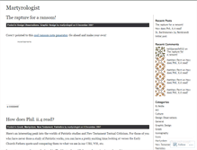 Tablet Screenshot of martyrologist.wordpress.com