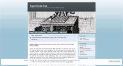 Desktop Screenshot of experimentalturk.wordpress.com