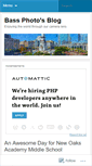 Mobile Screenshot of bassphotoco.wordpress.com