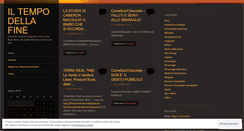 Desktop Screenshot of iltempodellafine.wordpress.com