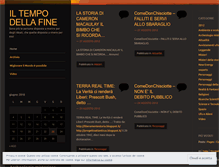 Tablet Screenshot of iltempodellafine.wordpress.com