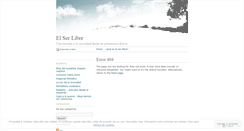 Desktop Screenshot of elserlibre.wordpress.com