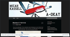 Desktop Screenshot of micahkassell.wordpress.com