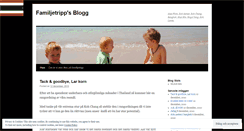 Desktop Screenshot of familjetripp.wordpress.com