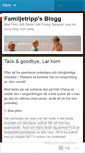 Mobile Screenshot of familjetripp.wordpress.com