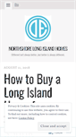 Mobile Screenshot of northshorelongislandhomes.wordpress.com