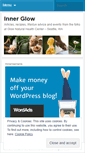 Mobile Screenshot of glownaturalhealth.wordpress.com