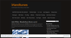 Desktop Screenshot of irlandtunes.wordpress.com