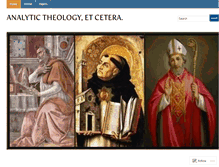 Tablet Screenshot of analytictheologye4c5.wordpress.com