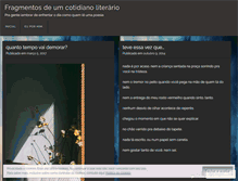 Tablet Screenshot of cotidianoliterario.wordpress.com