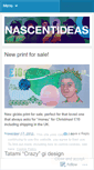 Mobile Screenshot of nascentideas.wordpress.com