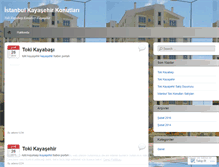 Tablet Screenshot of kayasehir.wordpress.com