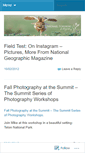 Mobile Screenshot of michaelforsbergphotography.wordpress.com