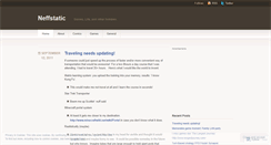 Desktop Screenshot of neffstatic.wordpress.com